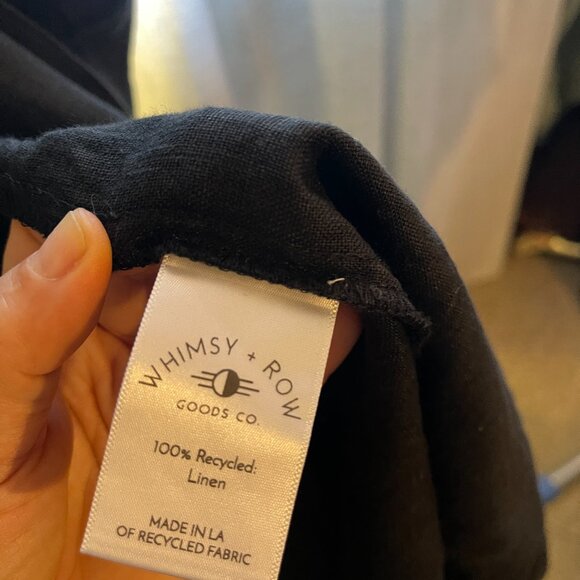 Whimsy & Row linen duster - black - M/L - Picture 6 of 8